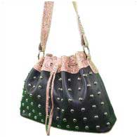 WHOLESALE WESTERN SILVER STUDDED BAG