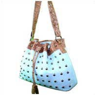 WHOLESALE WESTERN SILVER STUDDED BAG